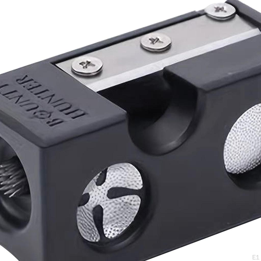 8 in 1 Pool Cue Tip Repair Tool Billiard Grinder Replacement and Shaping Tips Aerator