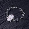 Wildhorse & Amethyst Gemstone : 925 Sterling Silver Handmade Multi Gemstone Bracelet Jewelry