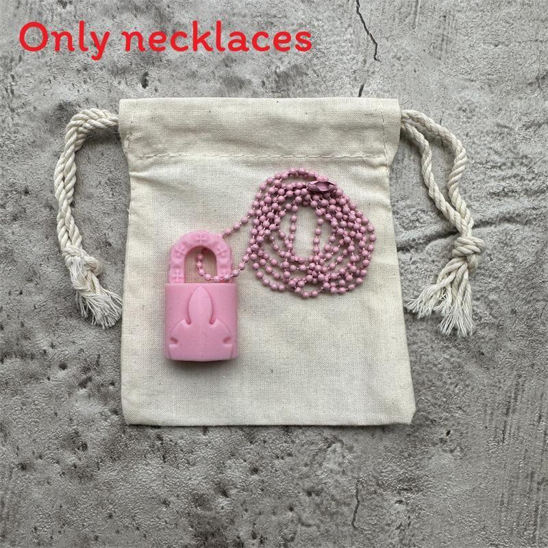 Cross Silicone Gothic Sword Colorful Necklace For Trendy Daily Wear Casual
