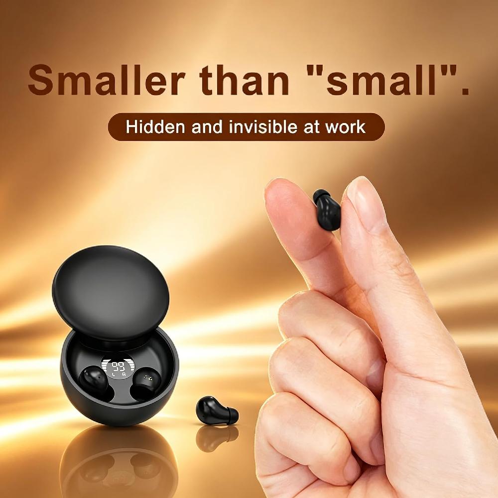 Sleeper Wireless Headphones 5.4 Lightweight Mini Earplugs Style with Noise Reduction Invisible Comfort for Sleeping Office 7