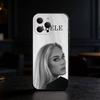 A-Adele singer Phone Case For iPhone 17,16,15,14,13,12,11 Plus,Pro Max,SE4Soft Silicone Black Cover