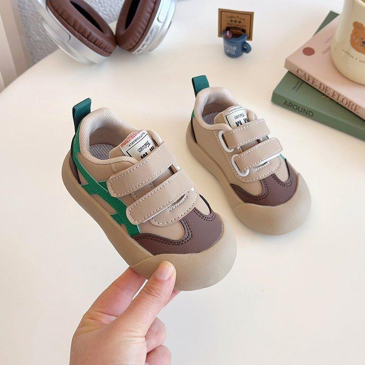 Children's Sports Shoes Boys Soft-soled Non-slip Board Shoes 2025 Spring and Autumn New Girls Shoes Baby Fashion Single Shoes Trend