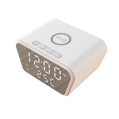 Multifunctional Clock 15W Wireless Charger, Office Desktop Charger with Clock Display, Souvenir Fast Charging