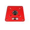 Allsome Aluminum Router Table Insert Plate Trimming Machine Flip Board for Woodworking Benches Router Table Plate for MAKITA RT0700C