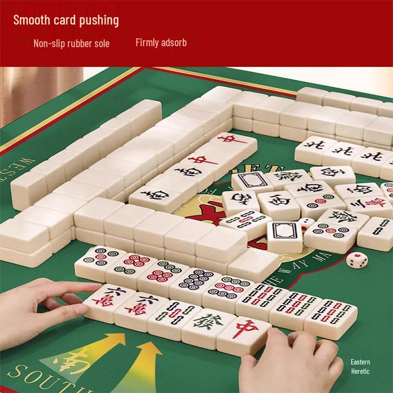 Thickened Soundproof Mahjong Tablecloth for Eight Immortals Table