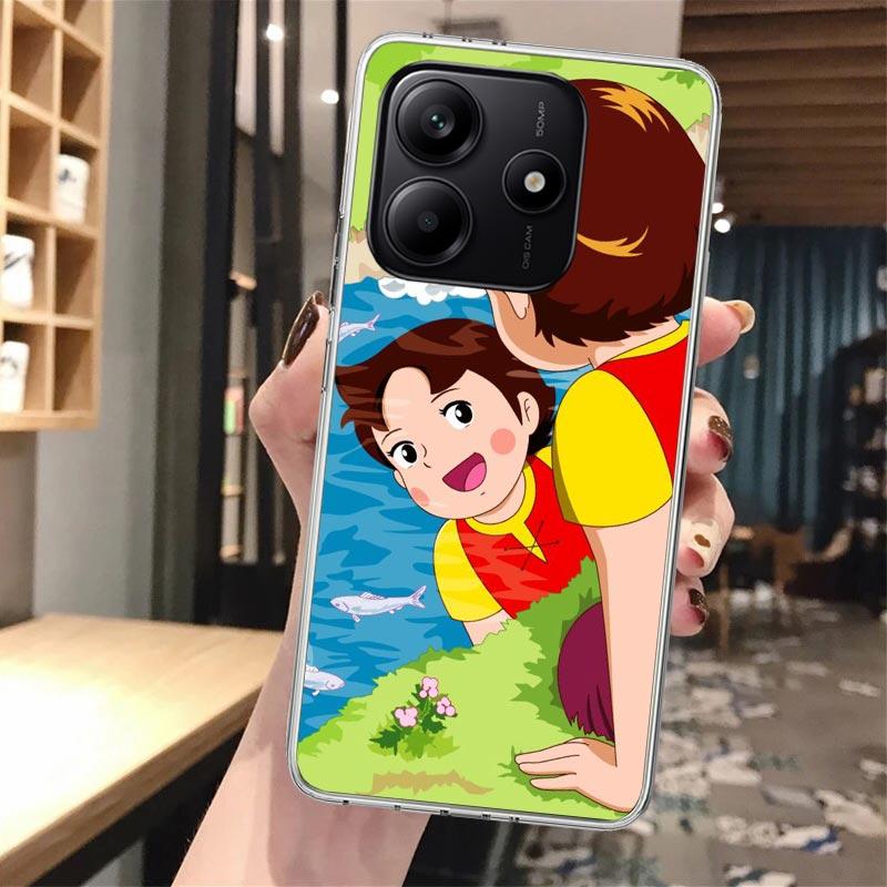 Heidi Cute Cartoon Silicon Phone Case For Xiaomi Redmi Note 14 14S 13 12 12S 11 Pro Plus 11S 10 10S 11T 11E 4G 5G Soft Cover