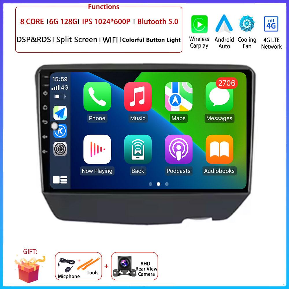Android OS Carplay For Toyota Vitz XP10 Yaris Platz Echo 1999-2005 Car Radio Navigation GPS Multimedia Video Player QLED screen