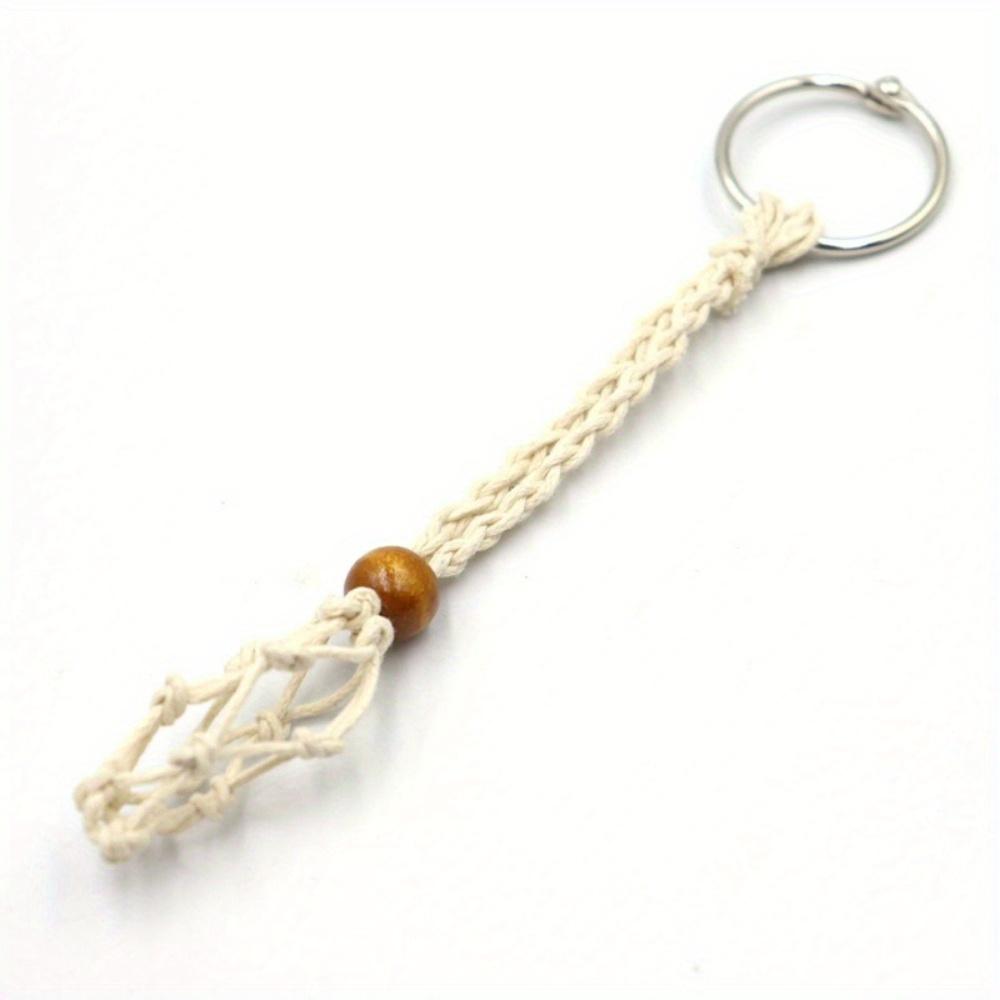 1pc Boho Style Adjustable Braided Necklace Cord with Stone Holder Handmade Net Design for Everyday Jewelry Accessories, Cord for Necklace