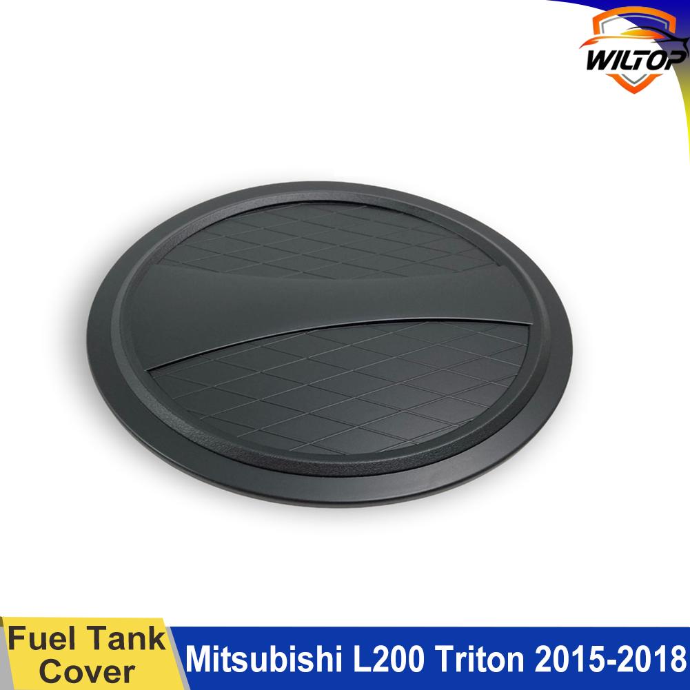 Fuel Tank Cover For Mitsubishi L200 triton 2015-2018 ABS Matte Black Tank Cap Car Exterior Accessorie Auto Parts