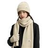 3Pcs Set Winter Hat Scarf Touchscreen Gloves Unisex Knitted Warm Beanie Neck Warmer Gloves Set For Autumn Winter Outdoor Daily Wear