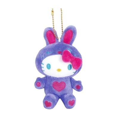 Nakajima Corporation Hello Kitty Pliušinių žaislų kolekcija Spalvotas triušis Violetinis 198938-24 A12.5 x P8.5 x G4.5cm
