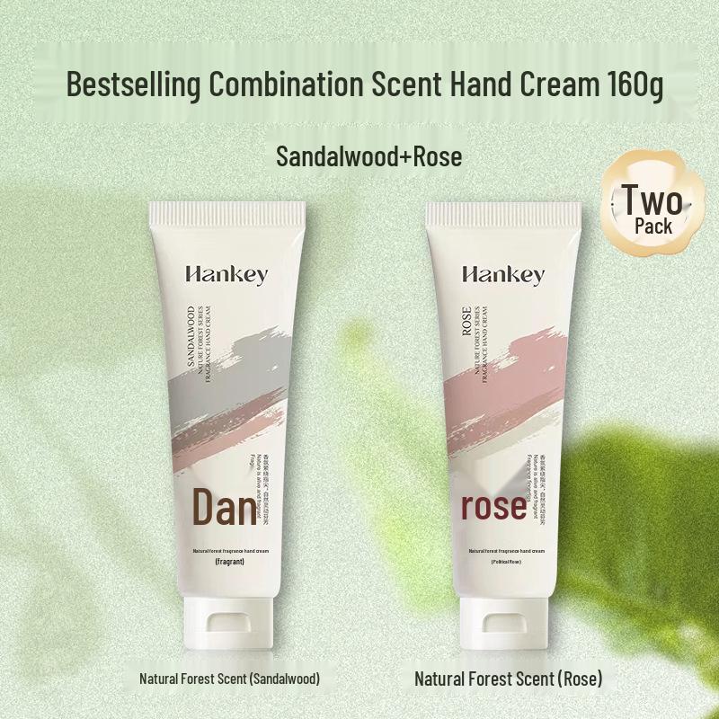 Gardenia Rose Sandalwood Hand Cream - Moisturizing, Anti-Chap, Hydrating for Students and Girls - All Seasons
