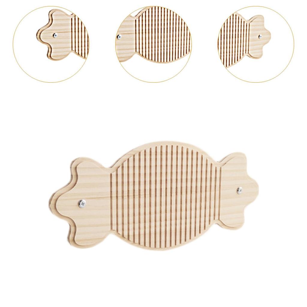 Rabbit Scratch Pad Scratching Pad Grinding Claws Rabbit Toys Playing Small