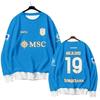 25-26 Season SSC Napoli Long Sleeve Football Jersey Men Sports Training Top