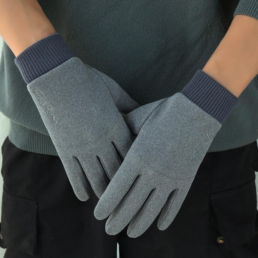 Full Finger Touch Screen Gloves Warm Driving Mittens New Winter Gloves  Women Men