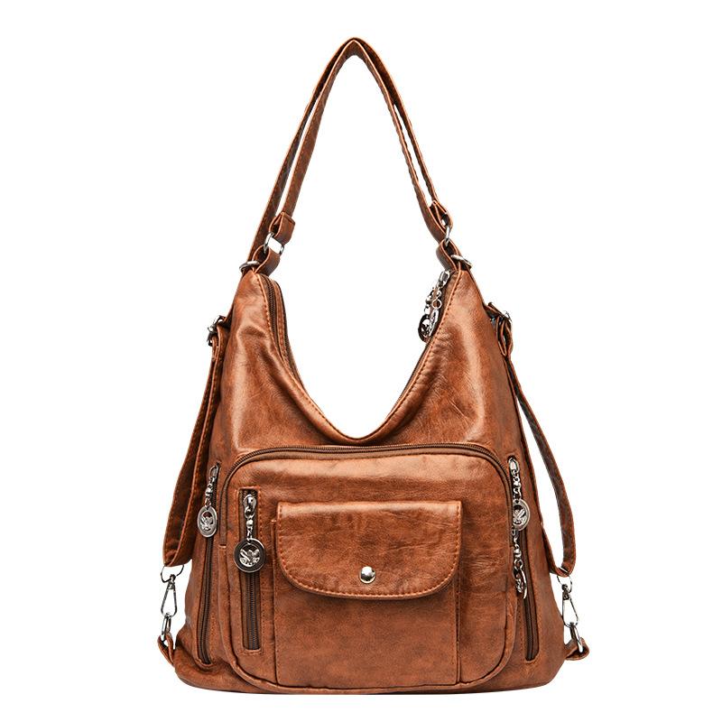 Vielseitige Damen-Einzelschultertasche, Hand-Rucksack, Modische Hand-Crossbody-Damentasche
