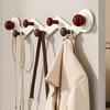 Rustproof Suction Cup Hooks Powerful Suction Waterproof Wall Organizer Rack Portable Plastic Coat Storage Hooks Bathroom