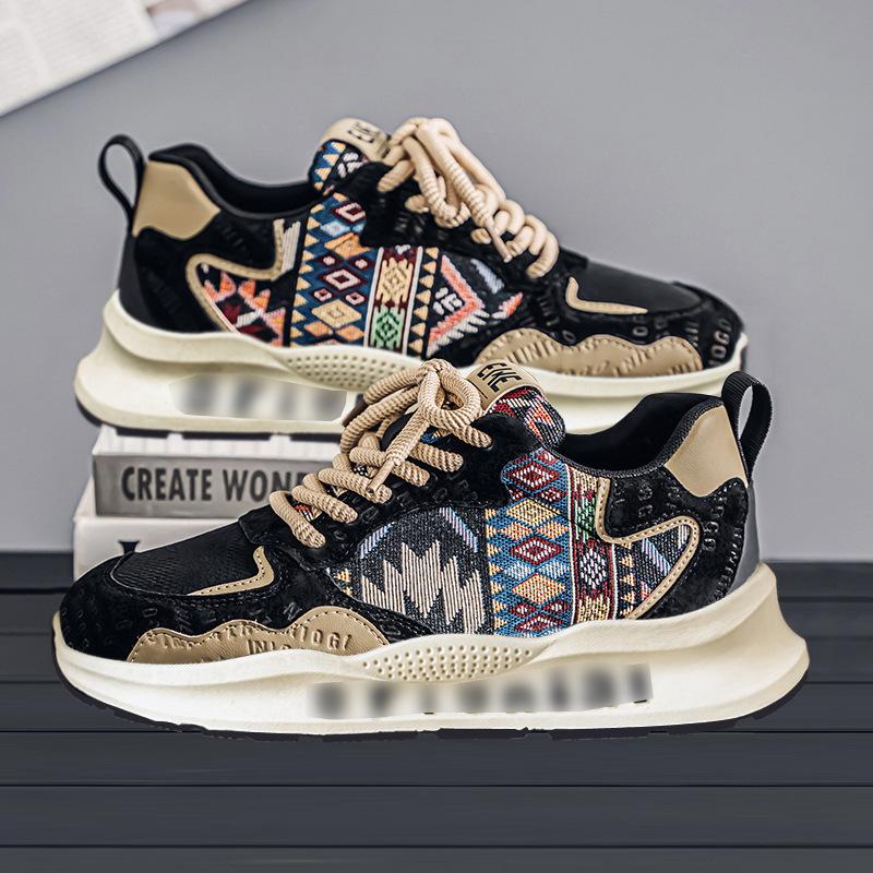 Neue Turnschuhe Herrenschuhe Trendschuhe Atmungsaktive Plateau Vielseitige Sportschuhe Trendige Freizeitschuhe Herren