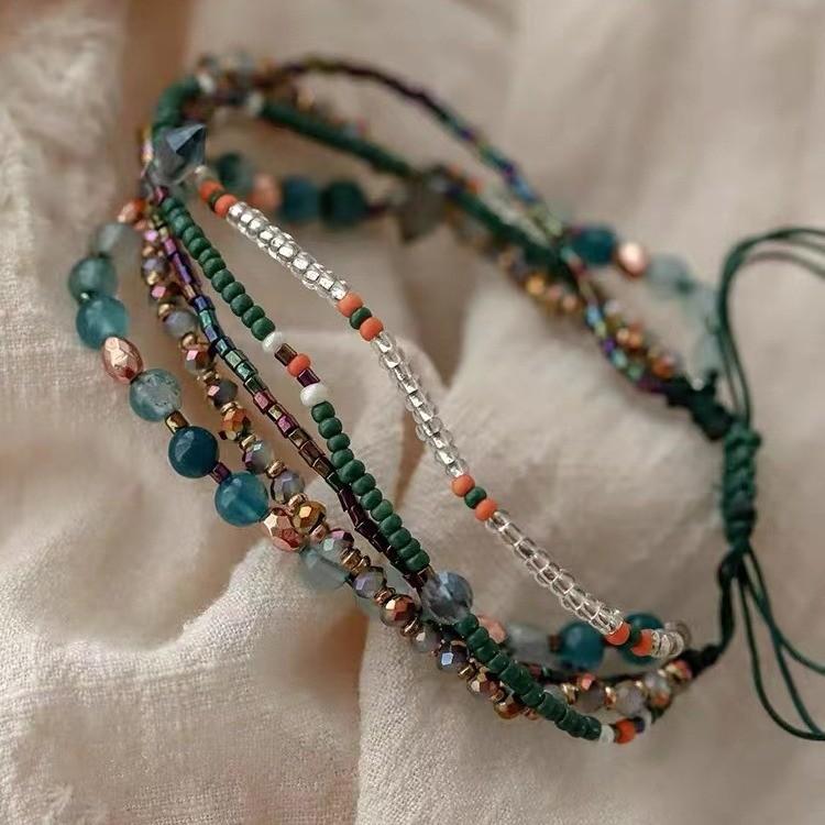 Colorful Summer Bohemian Bracelet For Women Adjustable Handcrafted Ethnic Jewelry