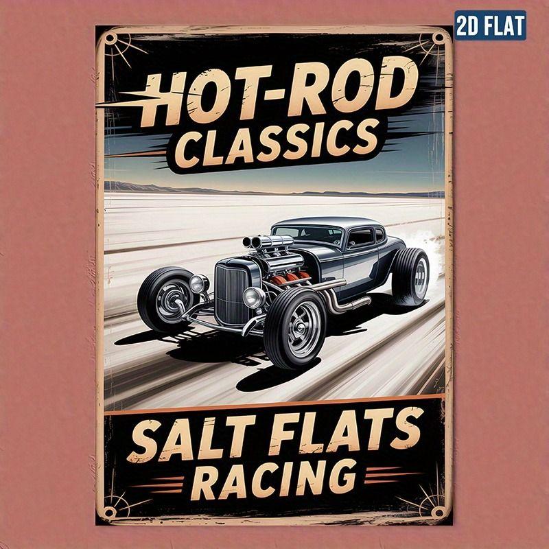 Automotive Metal Decorative Painting: Gifts for Car Lovers Garage Home Style