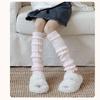 Bow Ribbon Leg Warmers Knitted Children's Foot Warmer Kawaii Foot Cover  Girls Fashion
