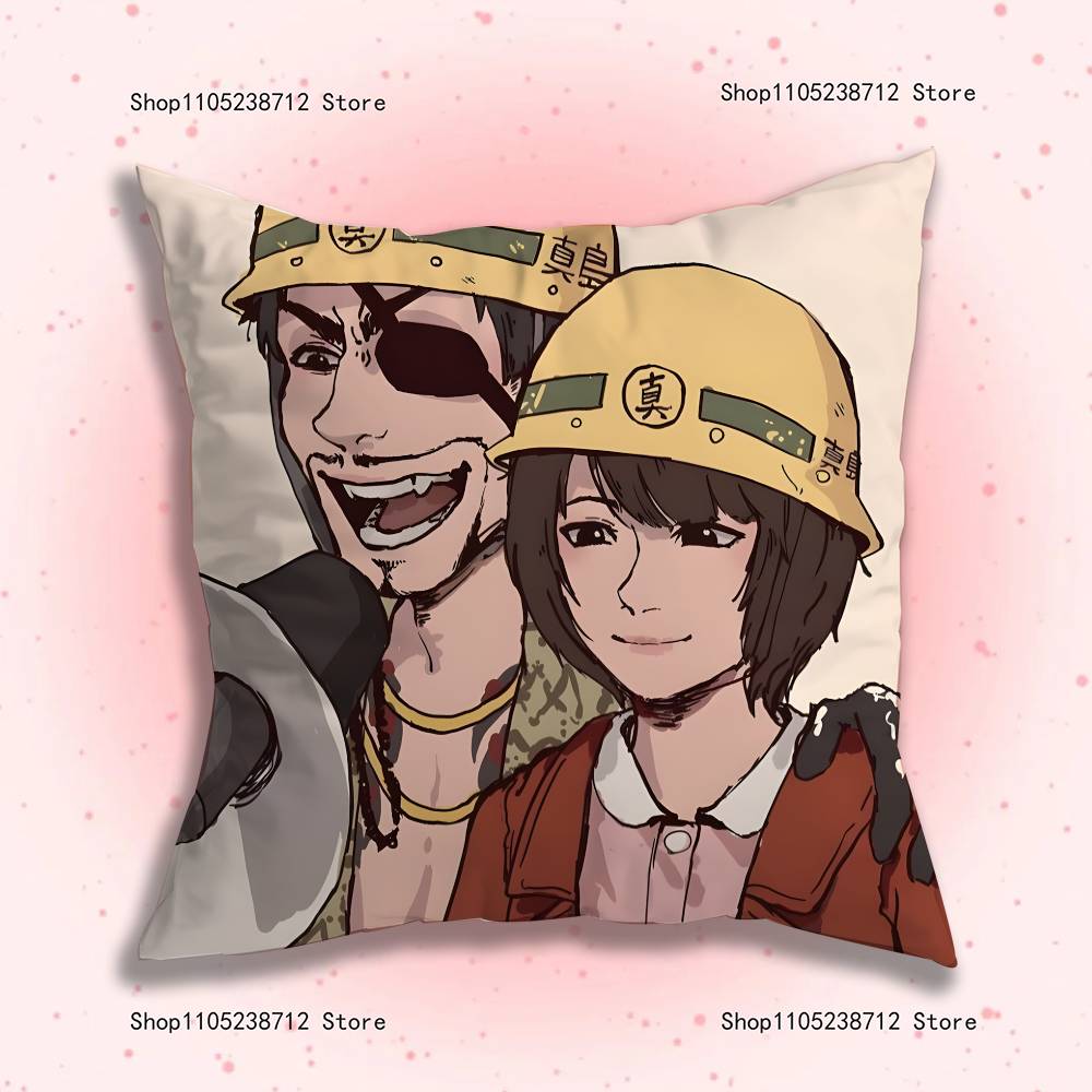 Love G-Goro Majima Y-Yakuza Pillow Case Cute Cartoon Anime Peripheralsbedroom Sofa Decorative Cushion Cover Soft Cushion Cover