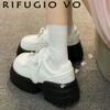 Popular Versatile Muffin Little White Shoes Women's Spring and Autumn Platform Dad Shoes 2025 New Niche Height-increasing Casual Sports Shoes