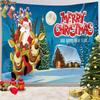 Ashou Merry Christmas Tapestry Wall Decor Hanging Room Decoration Christmas Tree Decorations Santa Claus Tapestry Home Decor