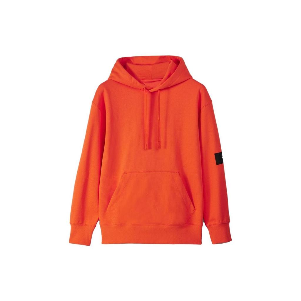 Y-3 Ft Hoodie Solid Color Long Sleeve Hooded Sweatshirt Men Hoodies Orange IB4807