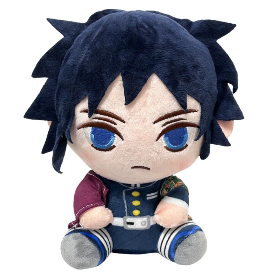 18Cm Japanese Devil Killer Plush Toy Cute Doll Anime Figure Kamado Tanjirou Agatsuma Zenitsu  Pvc Model Toy Desktop Ornament