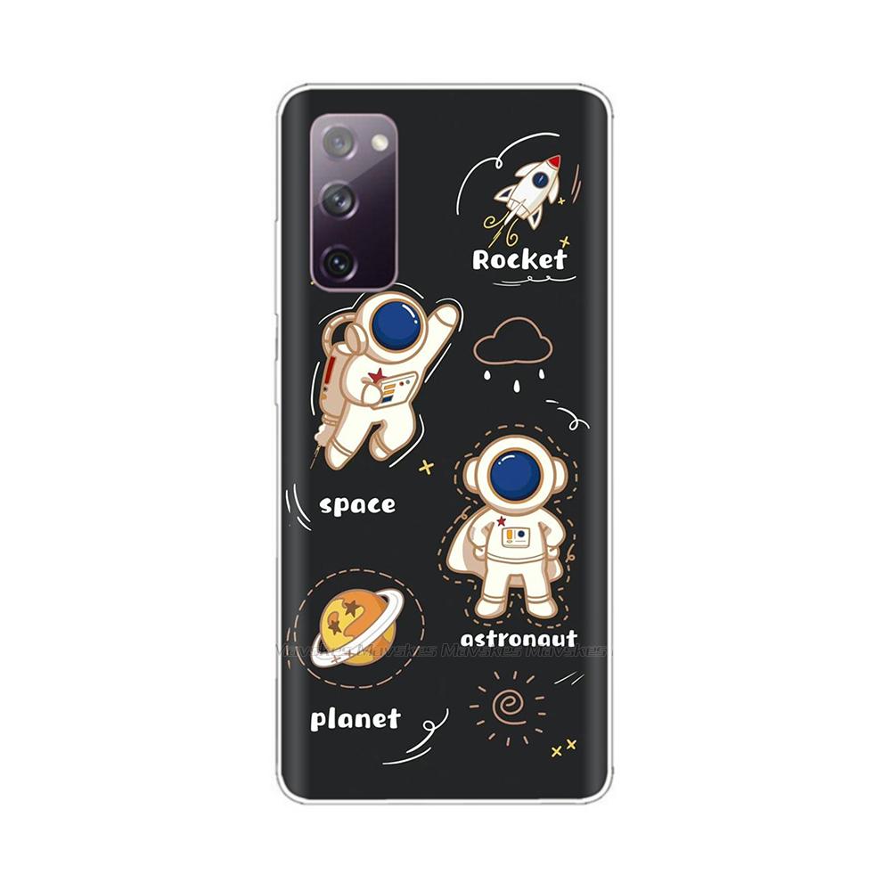 Shockproof Case for Samsung Galaxy S20 FE / S21 FE Soft Clear TPU Silicone Phone Cases for Samsung Galaxy S20 FE Back Cover Capa