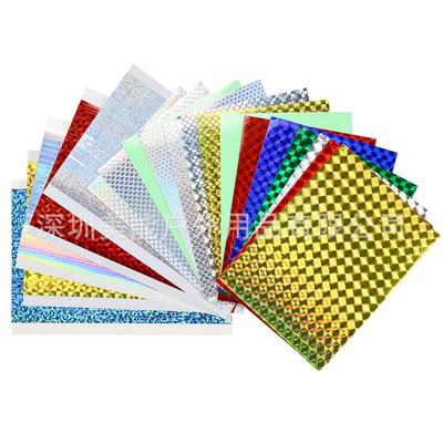 10 Stück Laser-Flash-Fischschuppen-Aufkleber für DIY-Köder