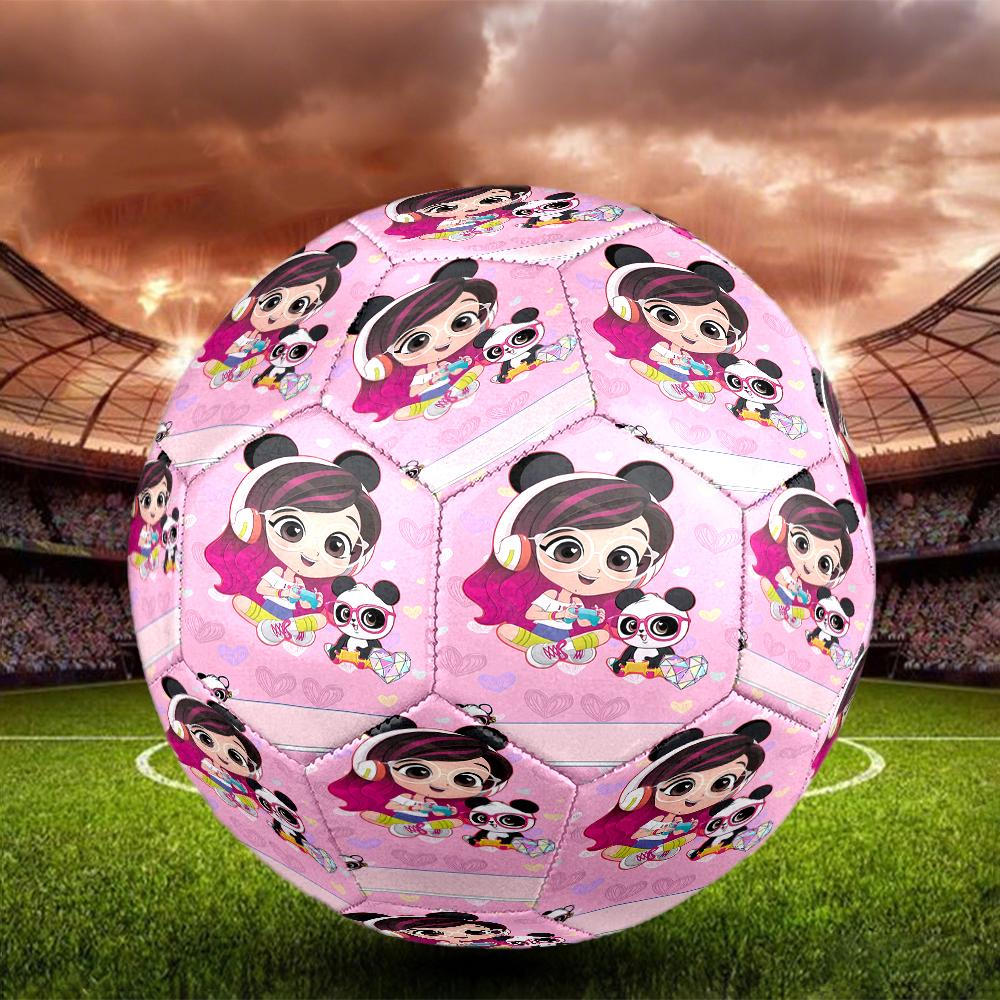 Luluca Panda Theme Size 5 Soccer Ball, Suitable for Both Indoor and Outdoor Matches, a Gift Suitable for Everyone.