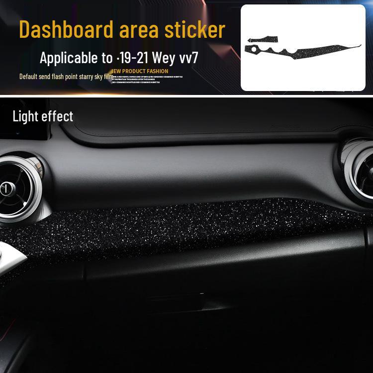 Starry Sky Glitter Film for WEY VV5/VV6/VV7S Interior Decoration