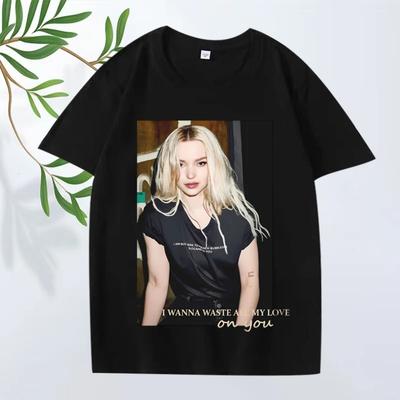 Dove Cameron Waste Classic T Shirt Men ’s Women Oversized 100% Cotton Streetwear Short Sleeve Fashion Summer Print Unisex Tops