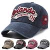 Spring and Summer New Retro Versatile Washed Old Soft Top Baseball Cap Children Letter Embroidery Show Face Small Cap Men