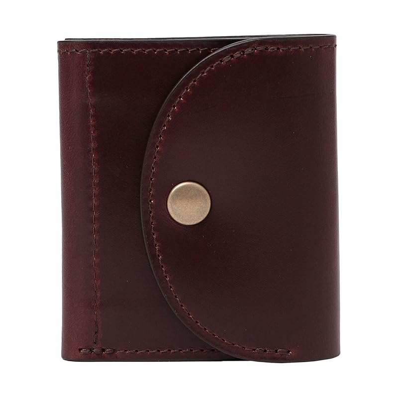 

[Ships Any] SHIPS any HORWEEN compact wallet men s 710730011 wine ONE SIZE