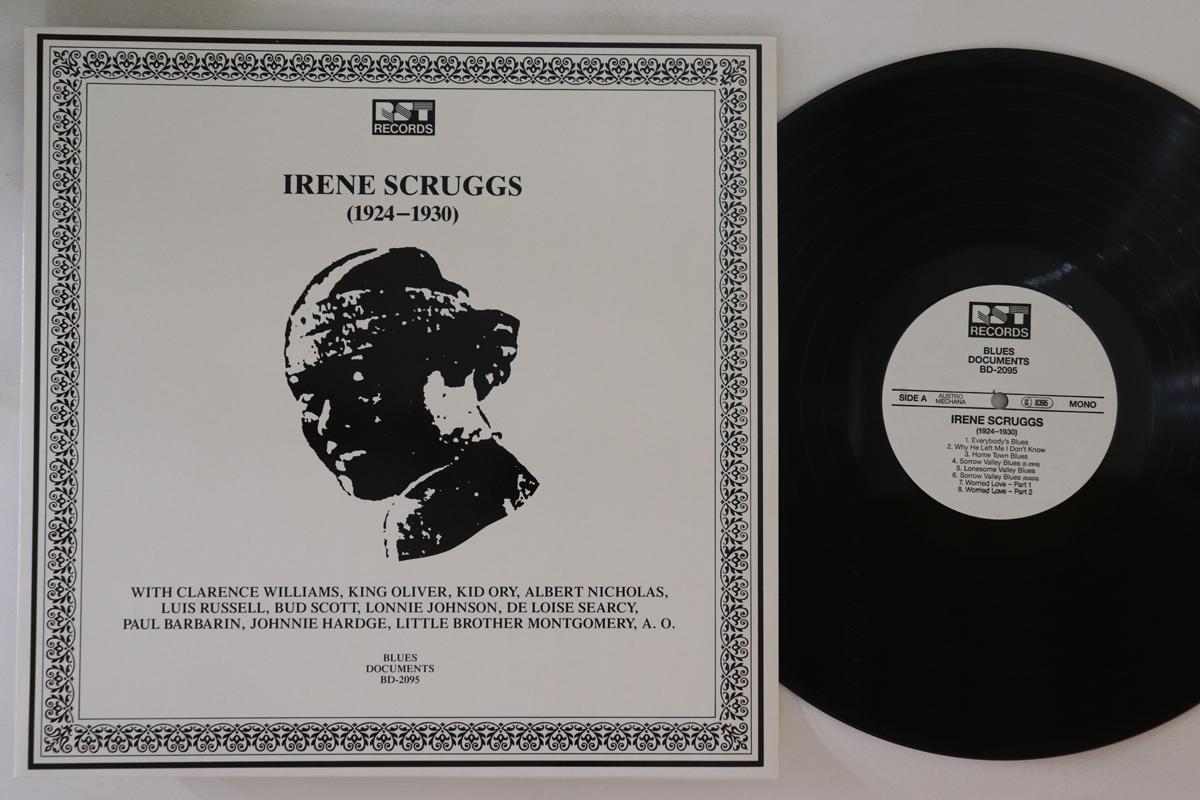 

LP Record IRENE SCRUGGS - 1924-1930 BD2095 RST 1990 Austria Blues Used