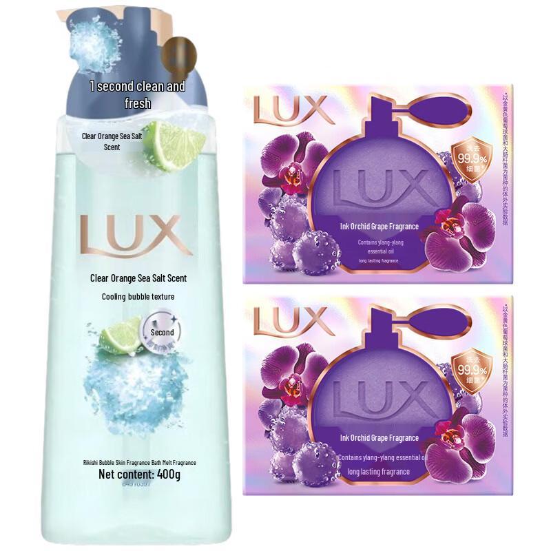 LUX Refreshing Fragrant Shower Gel & Scented Soap Set