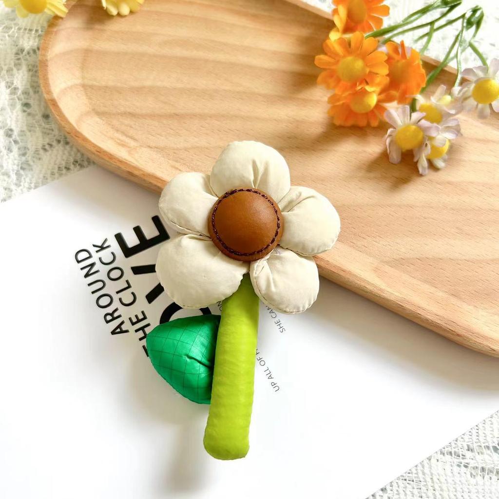 Summer Pastoral Fabric Flower Accessories: Shoes, Socks, Hair Clips, DIY Bag & Clothing