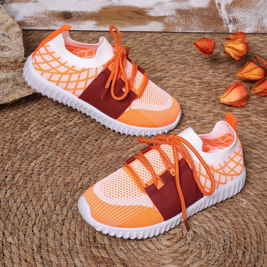 22 new autumn breathable fly-woven surface casual simple student sports shoes