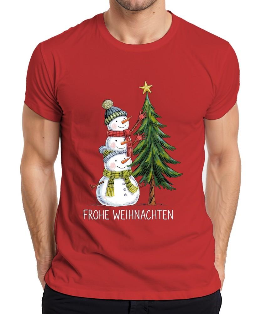Merry Christmas Snowunisex Xmas Tree Cute Kids Unisexs Tshirt