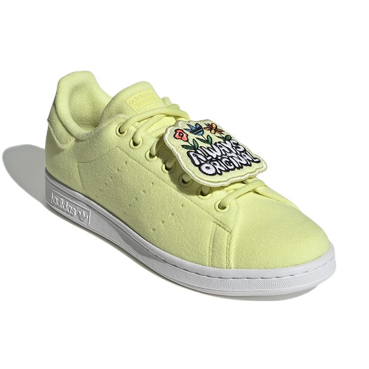 adidas Stan Smith Always Original Women Sneakers Yellow Pulse-Yellow Cloud-White GX8553