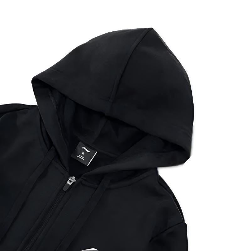 Li Ning Sweatshirts Herren Kapuzenpullover Verdickt Strickjacke YWDV369-1