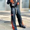 RogueWave Y2k Fashion Stripes Pants New American Retro Hip Hop Men Women Jogger Drawstring Sweatpants Oversize Cargo Trousers Streetwear