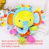 Baby Fill In Soft Plush Toy Cartoon Animal Elephant Monkey Plush Bell Rattles Toy Children Placation Toy Sleeping Companion Toys