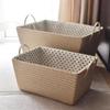 Foldable Dirty Laundry Basket Large Capacity Laundry Hamper Simple Woven Storage Basket  Wardrobe