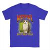 Humor Cat Owl Funny Cursed Internet Brainrot Bootleg Meowl TShirts Men 100 Cotton T Shirts Short Sleeve Plus Size Clothing