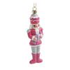 Nutcracker Puppet Pendant Christmas Decoration Soldier Wooden Hanging Ornaments Xmas Tree Figure Toy Fireplace Entrance Decor