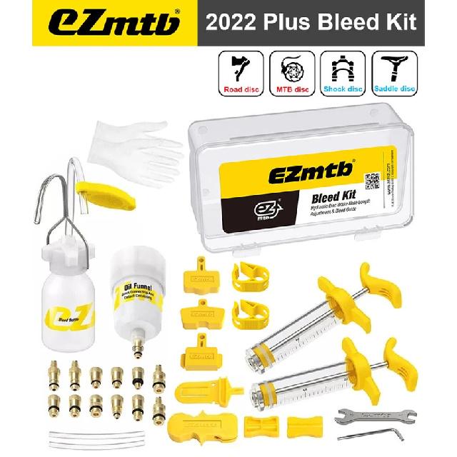 Ezmtb Bicycle Oil Funnel Bleed Kit For Shimano Magura Sram Avid Adapter Road MTB Bike Hydraulic Disc Brake Bleed Repair Tools